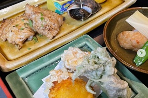 新鮮な地魚を使った和食料理店　旬の閃き　柳庵　新潟県村上市