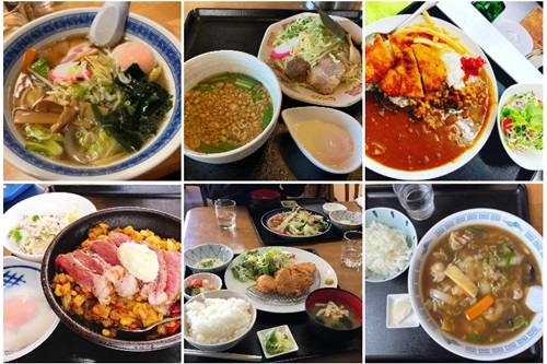 関山食堂のメニュー　Instagram　新潟・南魚沼市