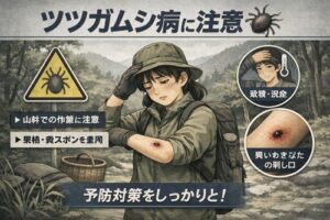 新潟・十日町で80代女性がツツガムシ病に感染　県内で今年初の確認（2026年5月）