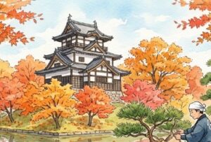 【上越】高田城址公園で冬の準備「冬囲い」が始まる！秋のお散歩とあわせて楽しみたい見どころ